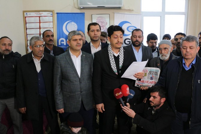 Siyasi parti ve STK temsilcileri: Müslümanlar Filistin meselesinde duyarsız kalamazlar