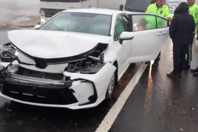 Mardin’de zincirleme trafik kazası: 10 yaralı