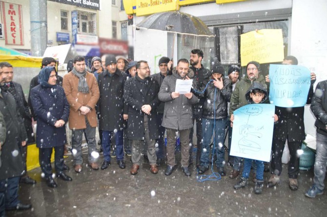 ​Ağrı'dan siyonistlere tepki: Bu bir anlaşma değil, anlaşma makyajlı savaş çağrısıdır