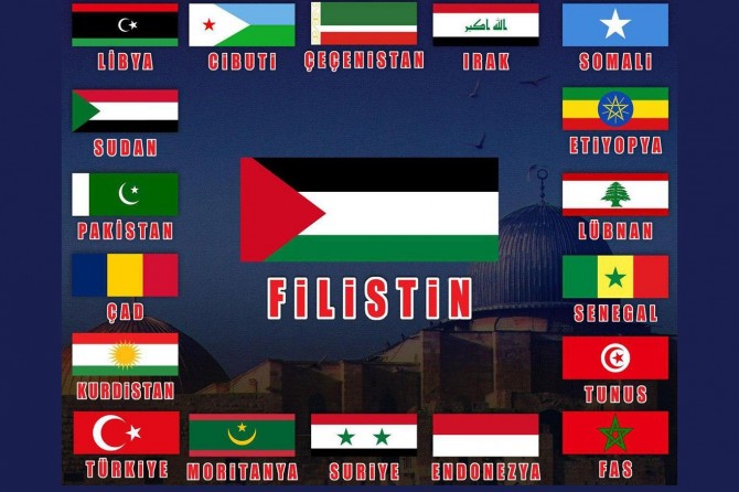 Ji akedemîsyen, xwendekar û karsazan peyama ‘Parastina Qudsê’