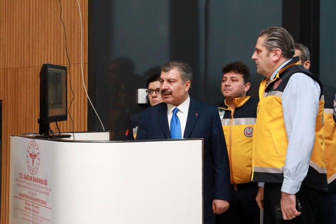 Sağlık Bakanı Koca: Türkiye'ye giriş yapan şüpheli corona virüs vakası yok