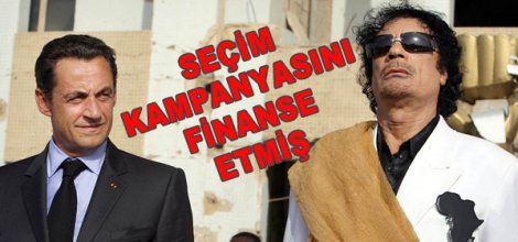 Sarkozy Kaddafi'den 50 milyon Euro rüşvet almış