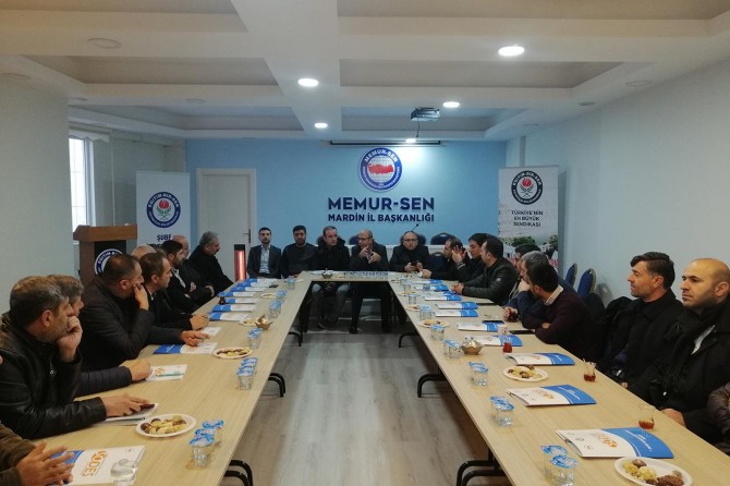 Eğitim-Bir-Sen Mardin Şube Başkanı Değer: 3600 ek gösterge sözü yerine getirilmelidir