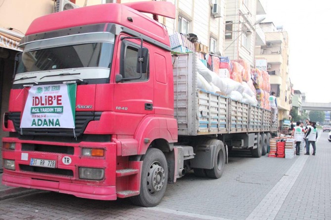 ​Adana Umut Kervanı da İdlib için seferber oldu