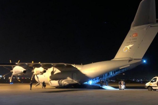 Plane evacuating Turkish citizens from China landed in Ankara