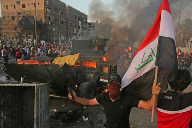 Death toll in protests reaches to 556 in Iraq