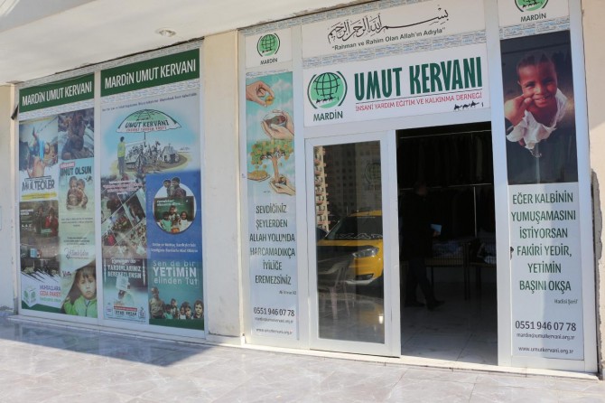 Mardin Umut Kervanı 135 aileye yardım yaptı
