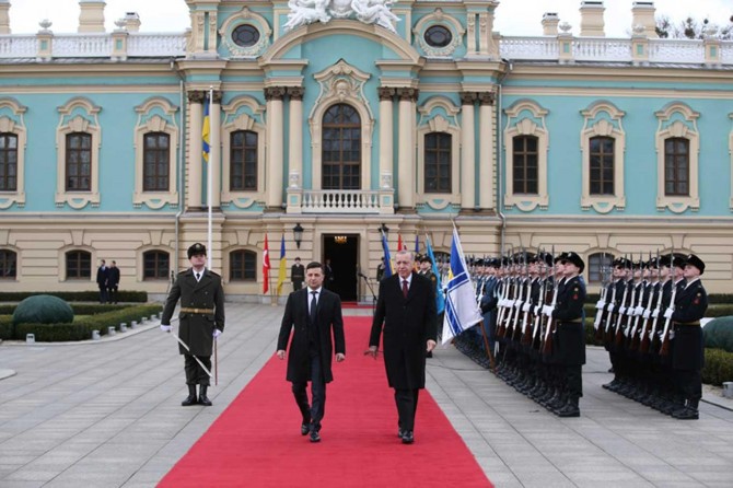 Cumhurbaşkanı Erdoğan Ukrayna’da