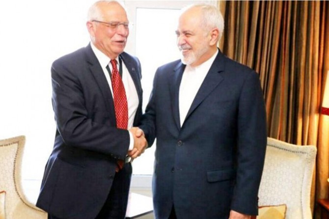 İran Dışişleri Bakanı Zarif, AB Yüksek Temsilcisi Borrell ile görüştü