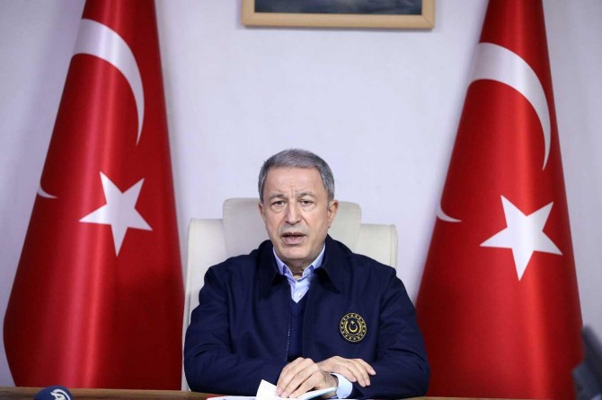 Bakan Akar: "76 rejim mensubu etkisiz hale getirilmiştir"