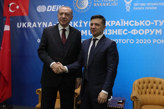 Erdoğan: "Ukrayna ile ticaret hacmimizi 10 milyar dolara çıkarmayı hedefliyoruz"