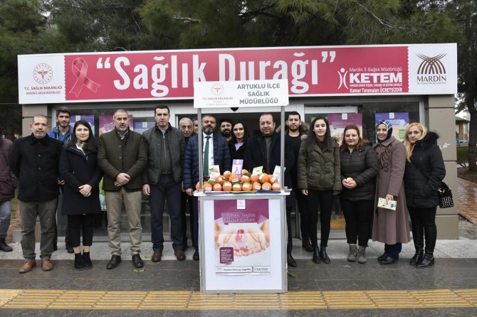 Mardin’de “Sağlık Durağı” açıldı