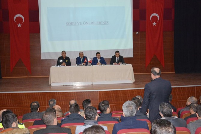 Mardin’de “Güven ve Huzur” toplantısı düzenlendi