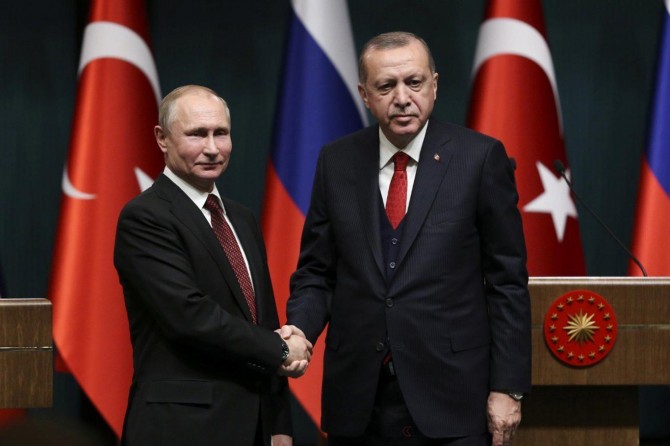 Cumhurbaşkanı Erdoğan, Rusya Devlet Başkanı Putin ile telefonda görüştü