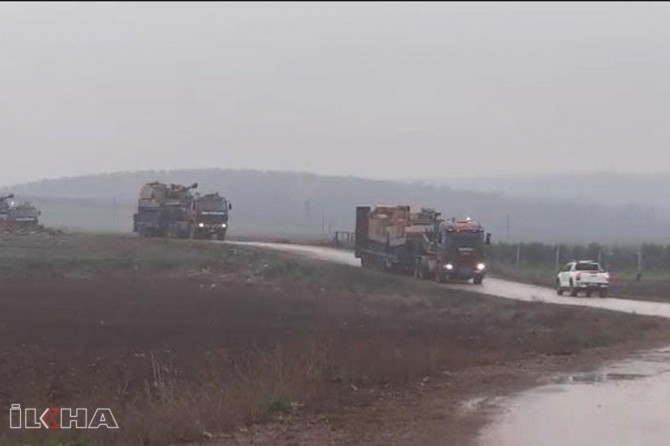 Sewqîyeta leşkerî ya ber bi sînora Sûrîyê ve berdewam dike