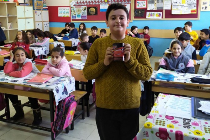 Batmanlı öğrencilerden İdlib için yardım kampanyası