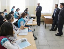 Van Milli Eğitim Müdürünün Okul Gezileri Sürüyor