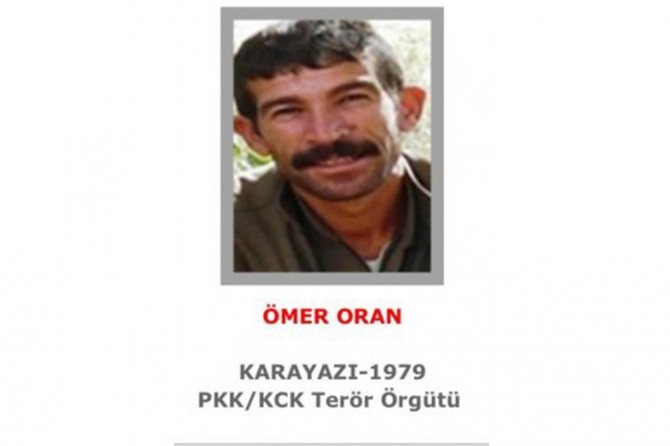 Erzurum'da gri listedeki PKK'li öldürüldü