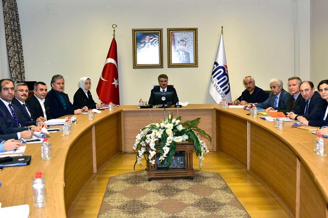 Malatya'da deprem genel durum değerlendirme toplantısı yapıldı