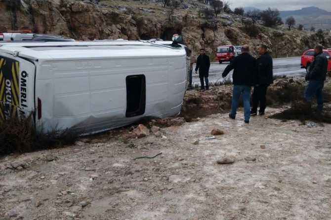 Mardin'de trafik kazalarında 8 kişi yaralandı