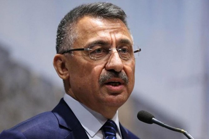 Fuat Oktay: Askerlerimizi hedef alan unsurlara misliyle cevap verilmiştir