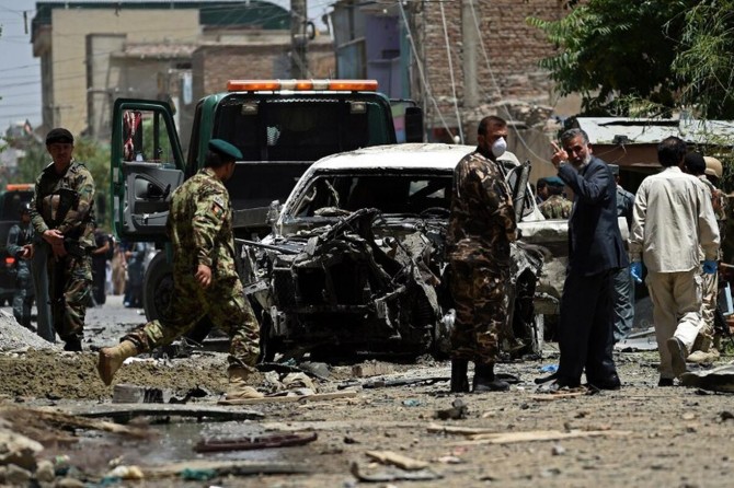At least 5 people killed in a suicide bomb attack in Afghanistan