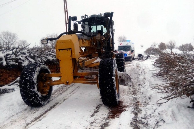 Mardin’de buzlanmaya karşı tuzlama çalışmaları sürüyor