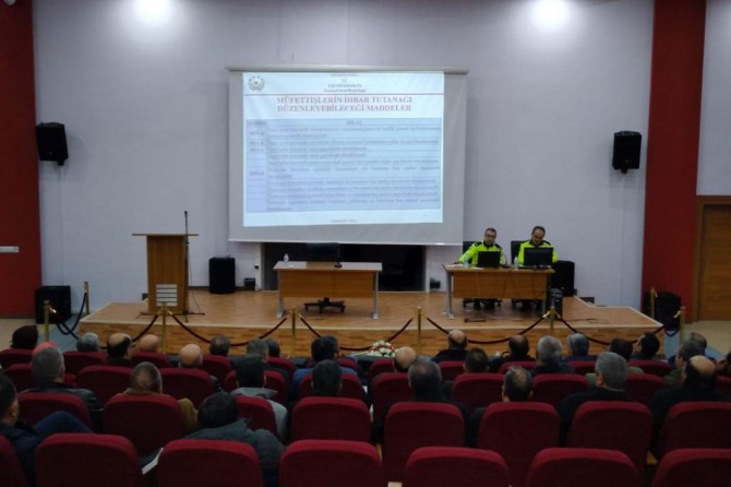 Malatya'da trafik kuralları ihlallerine karşı bilgilendirme yapıldı