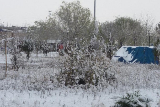 Meteorolojiden deprem bölgesi için kuvvetli kar uyarısı