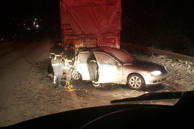 Taziye dönüşü feci kaza: 3 ölü, bir yaralı