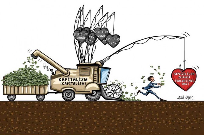 Cultural imperialism: 14 February Valentine's Day