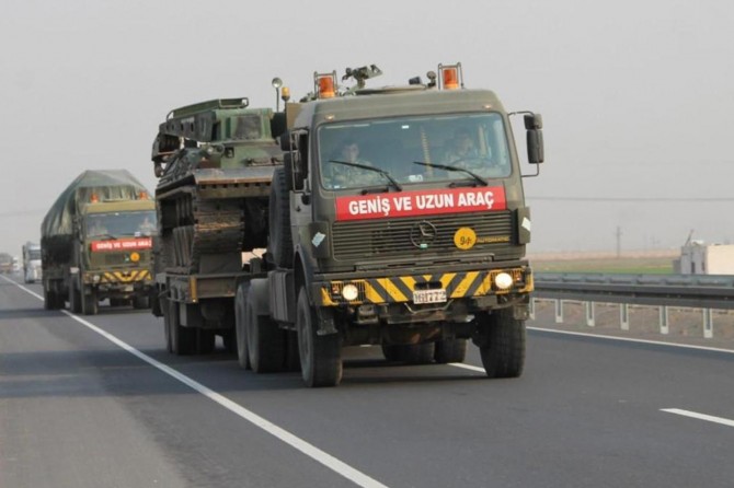 Turkish Army continues to reinforce its observation posts in northern Syria