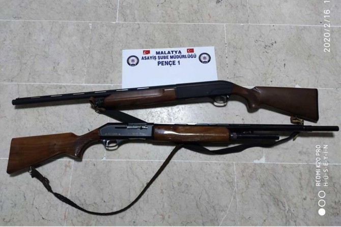 Malatya'da kesinleşmiş hapis cezası bulunan 4 kişi yakalandı