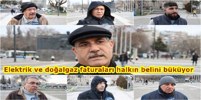 Elektrik ve doğalgaz faturaları halkın belini büküyor