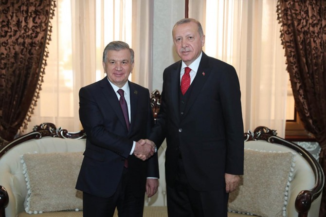 Özbekistan Cumhurbaşkanı Şevket Mirziyoyev Türkiye'ye geliyor