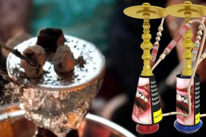 Nargile şişelerinde sağlık uyarılarının uygulama alanı yüzde 65’ten yüzde 85’e çıkarıldı