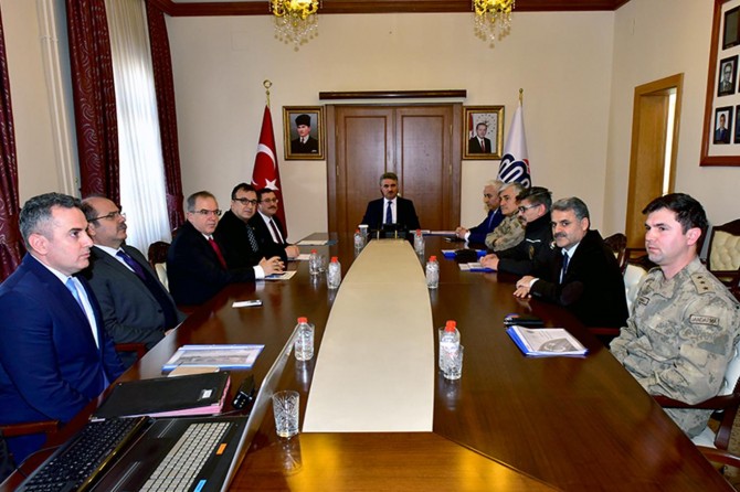 Malatya'da, Üniversite Güvenlik ve Koordinasyon Toplantısı gerçekleştirildi