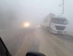 Mardin'de Yoğun Sis