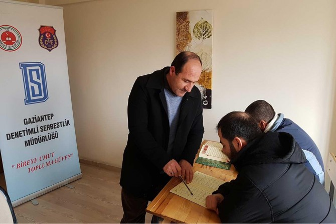 Gaziantep Cezaevinde manevi rehberlik birimi açıldı