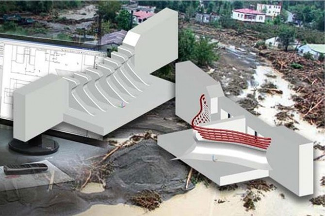 Geçirgen bentlerle rusubat kaynaklı taşkınların önüne geçilmesi hedefleniyor