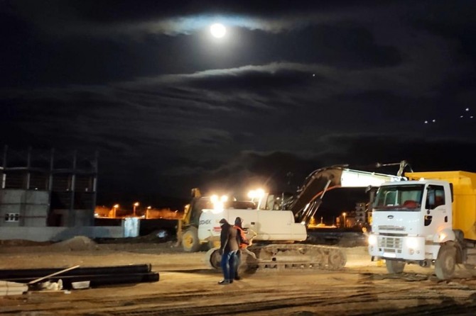 İdlib'in kuzeyinde yapılması planlanan toplam 7 bin 397 briket evden 616’sı tamamlandı