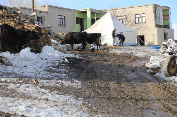 IHO-EBRAR xebatên xwe yên alîkarîyê li Wana ku lê erdhej çêbû didomîne