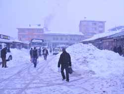 Muş'ta 100 Köy Yolu Ulaşıma Kapandı