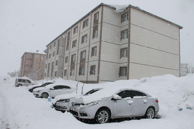Bitlis yeniden yoğun kar yağışının etkisine girdi