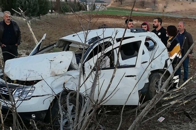 Adıyaman'da trafik kazası: Bir kişi yaralandı