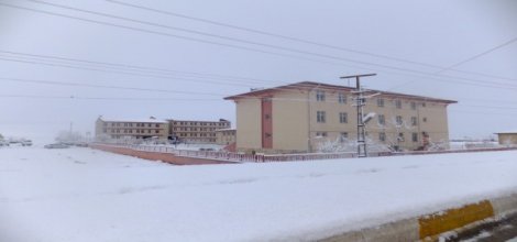 Çınar'dan Kar Manzaraları