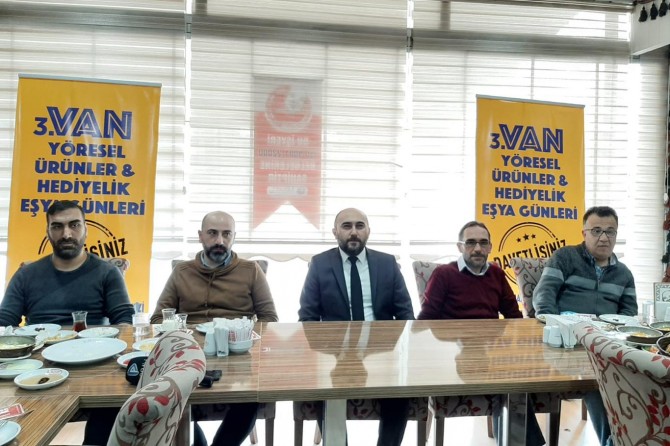'3. Van Yöresel Ürünler ve Hediyelik Eşya Günleri’ tanıtım toplantısı gerçekleştirildi
