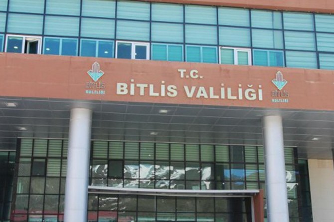 Bitlis’te gösteri ve yürüyüşler bir ay süreyle izne bağlandı