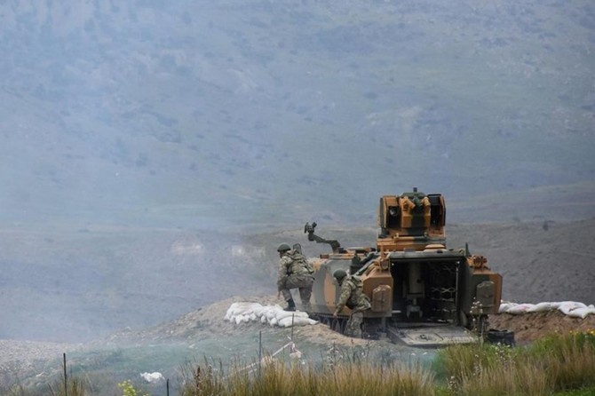 MSB: Bahar Kalkanı bölgesinde bir asker şehit, dokuz asker yaralı