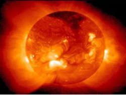 Güneşin sesi kaydedildi!